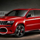Illustration for article titled I saw this last night. Grand Cherokee Trackhawk